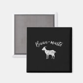 Aa-maste ヤギヨガTシャツ マグネット (正面/裏面)