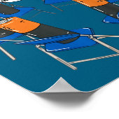 Aa Meeting Battery Funny Sarcastic Humor  ポスター (角)