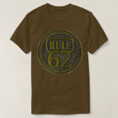 AA Rule 62 Button Tシャツ (デザイン正面)