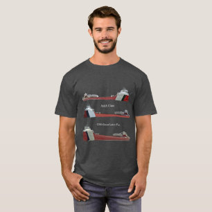 AAAのクラスの貨物船のワイシャツ Tシャツ