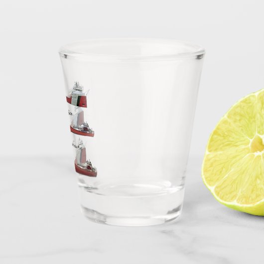 AAAクラスのフレイターズはガラスを撃った ショットグラス (右)