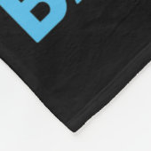 Aaa電池の走My膵臓1型糖尿病 フリースブランケット (角)