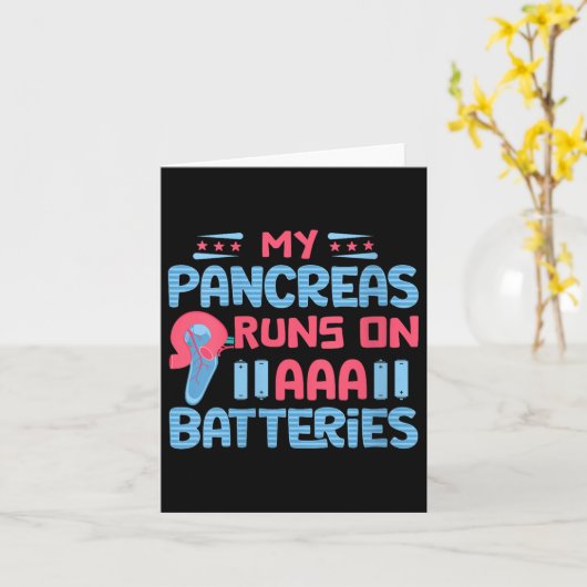 Aaa電池走の膵臓を子宮にするVネック カード (黄色い花)