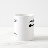 Aaahの残り! コーヒーマグカップ (中央)