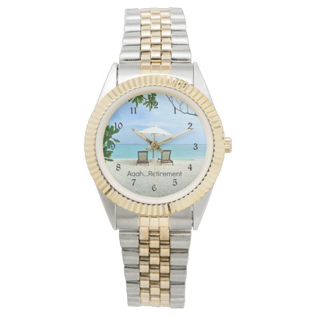 Aaah...Retirement 腕時計 (正面)