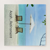 Aaah...retirement, Relaxing at the Beach ジグソーパズル (横)