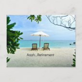 Aaah...retirement, relaxing at the beach ポストカード (正面)