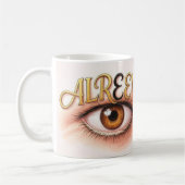 Aabian Gazelle . deer  コーヒーマグカップ (左)