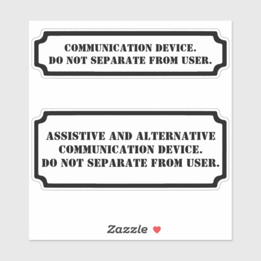 AACを黒に遠くにする シール (シート)