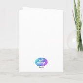 AACイースターバニーカード'すべてのバニー通信' カード (裏面)