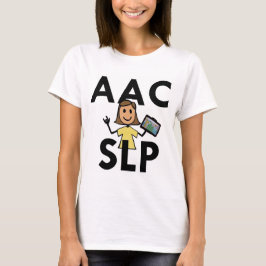 AAC SLPの女性 Tシャツ