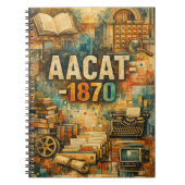 AACAT-1870 Archives Research Spiral Notebook ノートブック (正面)