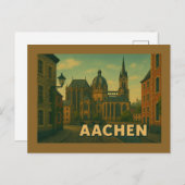 Aachen Germany City Art ポストカード (正面/裏面)