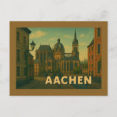 Aachen Germany City Art ポストカード (正面)