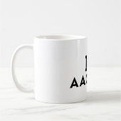 Aachen Germany love city heart like travel コーヒーマグカップ (左)