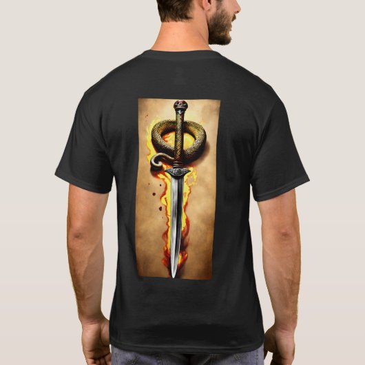 Aadhil1 Clothing Co. -スタイル話That Tシャツ (裏面)