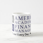 AAFMの®の管理のコーヒー・マグ コーヒーマグカップ (中央)