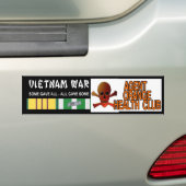 aAGENTのオレンジヘルスクラブ バンパーステッカー (車上)