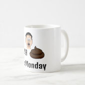 AAh S&%#月曜日のコーヒーマグ コーヒーマグカップ (正面右)