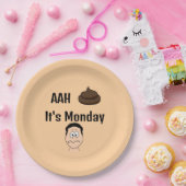 AAh S&%#月曜日の紙プレート ペーパープレート (パーティー)