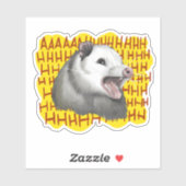 AAHHNIMAL – オポッサム シール (シート)