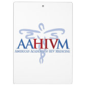 AAHIVMのロゴのクリップボード クリップボード (裏面)