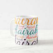 Aairah コーヒーマグカップ (正面左)