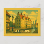 Aalborg Denmark Cityscape ポストカード (正面)