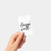 AANGAWORLD バッジ (手持ち)