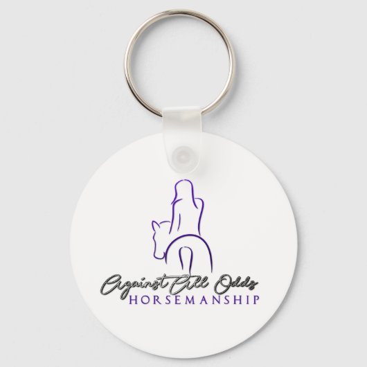 AAOHキーチェイン数々のカラーレタリング キーホルダー (正面)