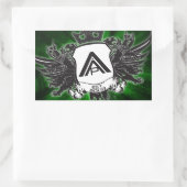 AAPロゴシール 長方形シール (バッグ)