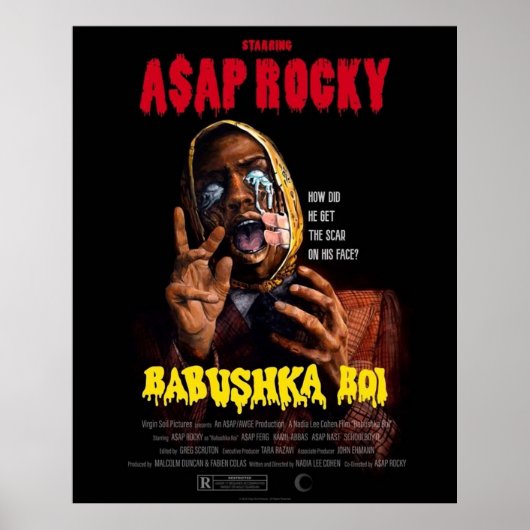 AAP ROCKY - BABUSHKA BOI ポスター (正面)
