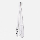 AAPDP第60記念日のロゴのフロイトのタイ ネクタイ (裏面)