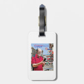 AAPDP第60記念日の荷物のラベル ラゲッジタグ (裏面縦)