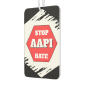 AAPIヘイトストップ カーエアーフレッシュナー (左)