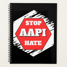 AAPIヘイトストップ 矩形 プランナー手帳