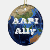 AAPI同盟国 セラミックオーナメント (左)