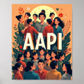 AAPI ALLY ポスター (正面)