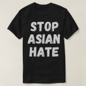 AAPI Stop Asian Hate  #StopAsianHate Equal Rights  Tシャツ (デザイン正面)