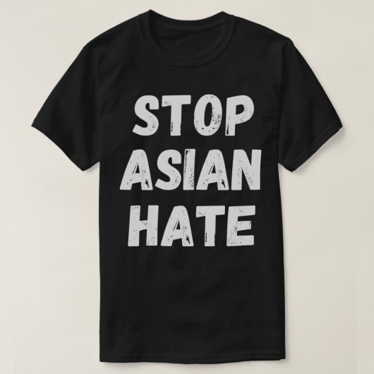 AAPI Stop Asian Hate  #StopAsianHate Equal Rights  Tシャツ (デザイン正面)