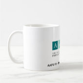 AAPMの®のプロジェクト管理の社会 コーヒーマグカップ (左)