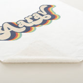 Aarav名パーソナライズされた名姓Aarav P シェルパブランケット (3/4)