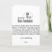 AARBFの休日カード003 シーズンカード (裏面)