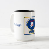 AARC VEC コーヒーマグ ツートーンマグカップ (正面左)