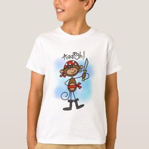 Aargh猿の海賊Tシャツおよびギフト Tシャツ