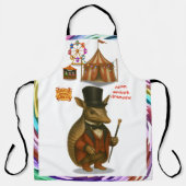 Aaron, aardvark ringmaster エプロン (正面)