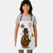 Aaron, aardvark ringmaster エプロン (インサイチュ)