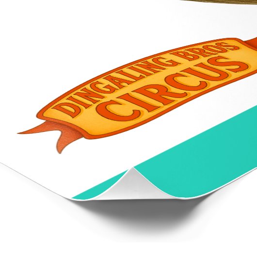 Aaron, aardvark ringmaster ポスター (コーナー)