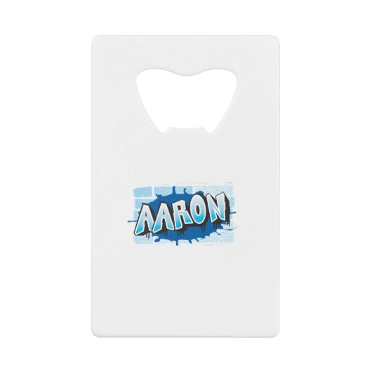 aaron.ai クレジットカード栓抜き (正面)