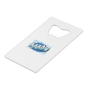 aaron.ai クレジットカード栓抜き (裏面アングル)